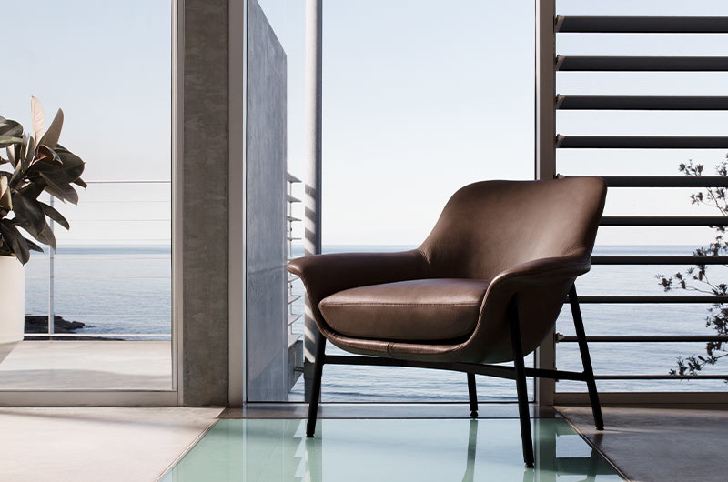 Seymour Chair and Footstool Armchairs Occasional Chairs
