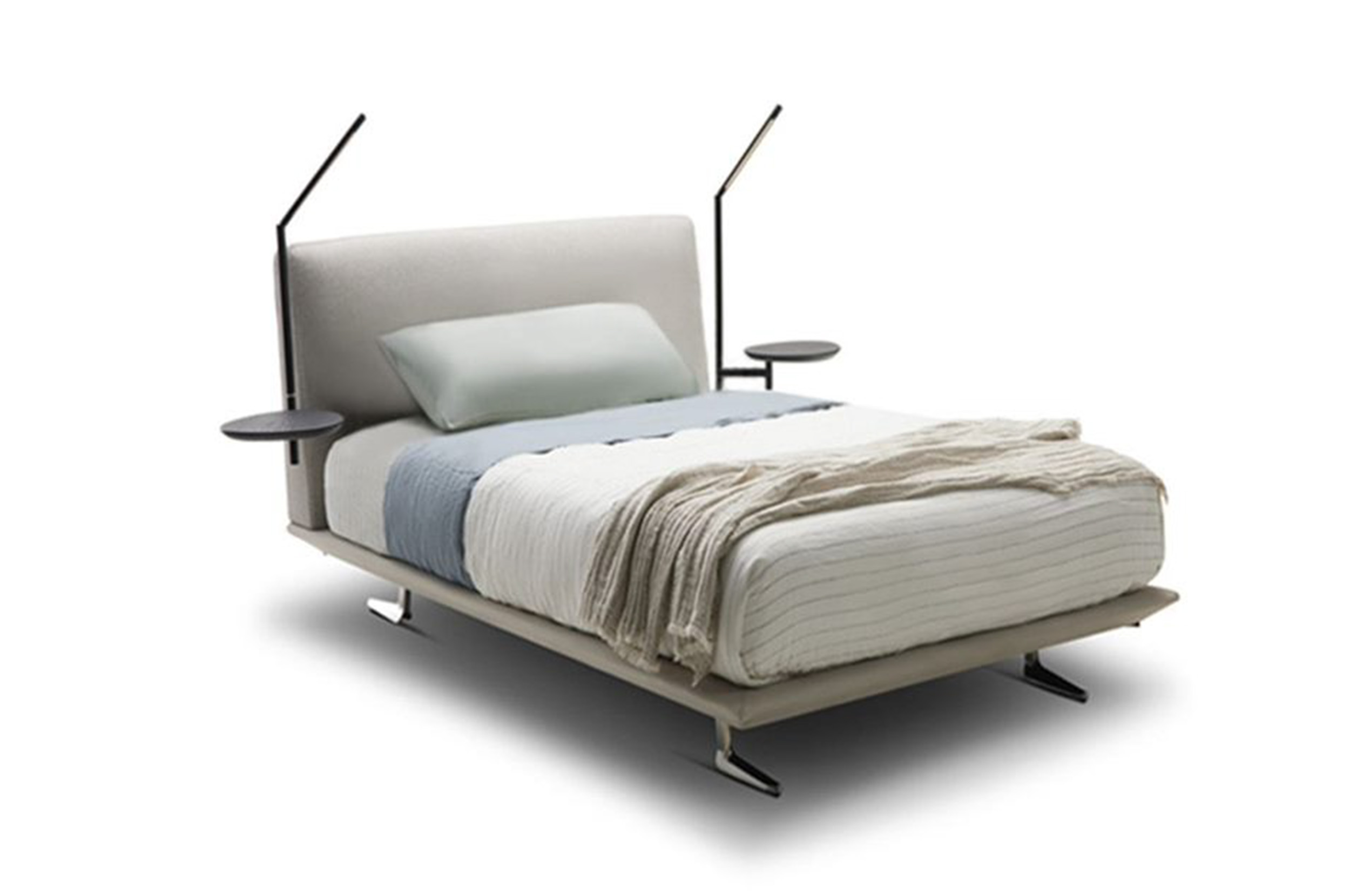 Bellaire Super Single Bed Smart Custom Futuro King Living