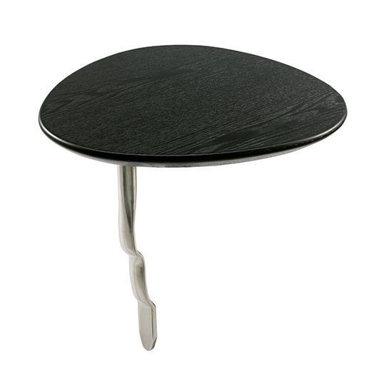 Smart Crescent Table Timber - In Stock