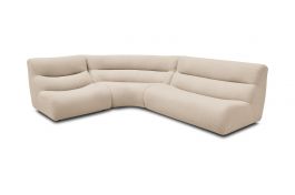 1978 High Back Modular Curved Corner Sofa