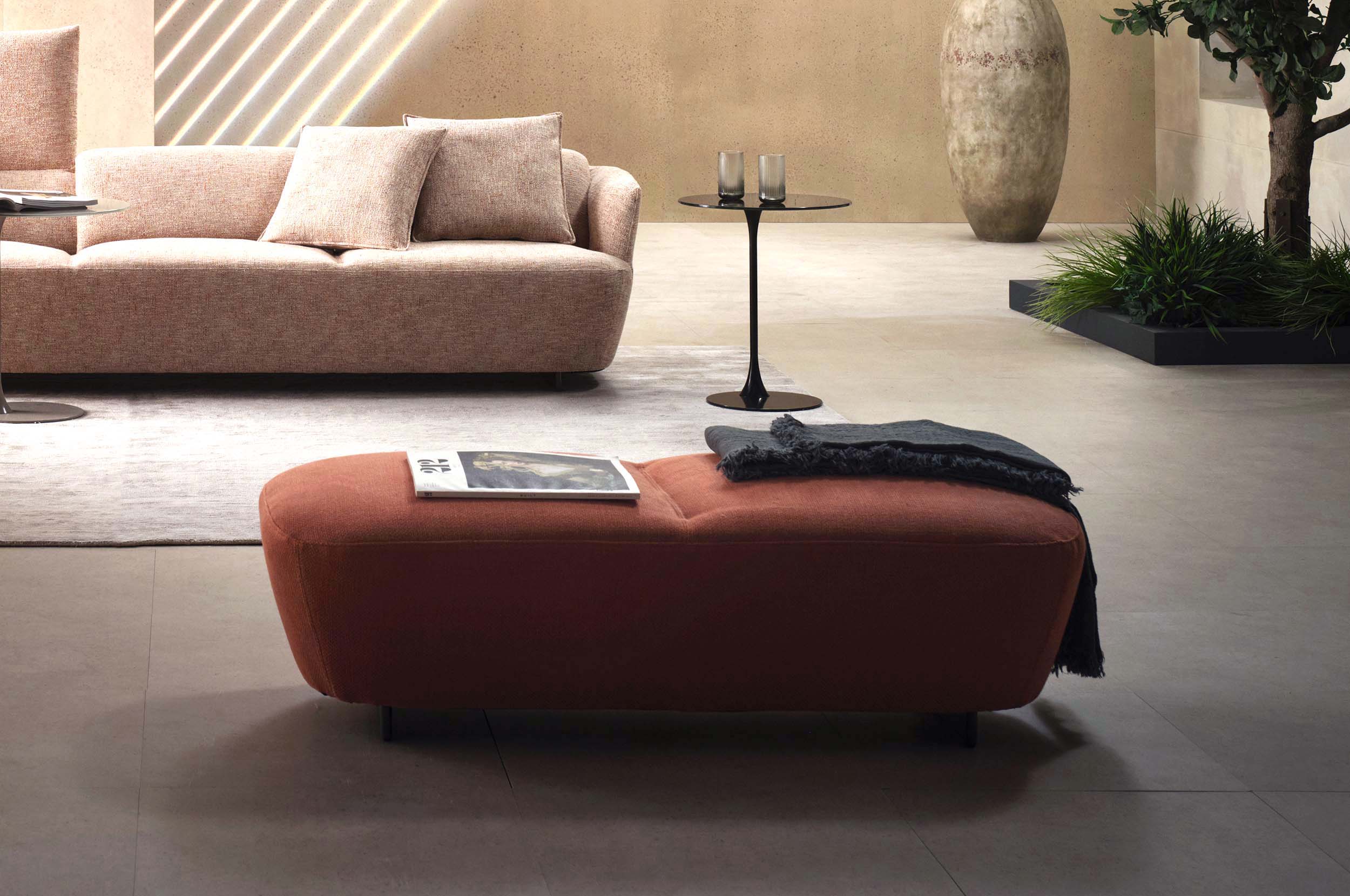 King Fleur ottoman bench occasional seating King Living