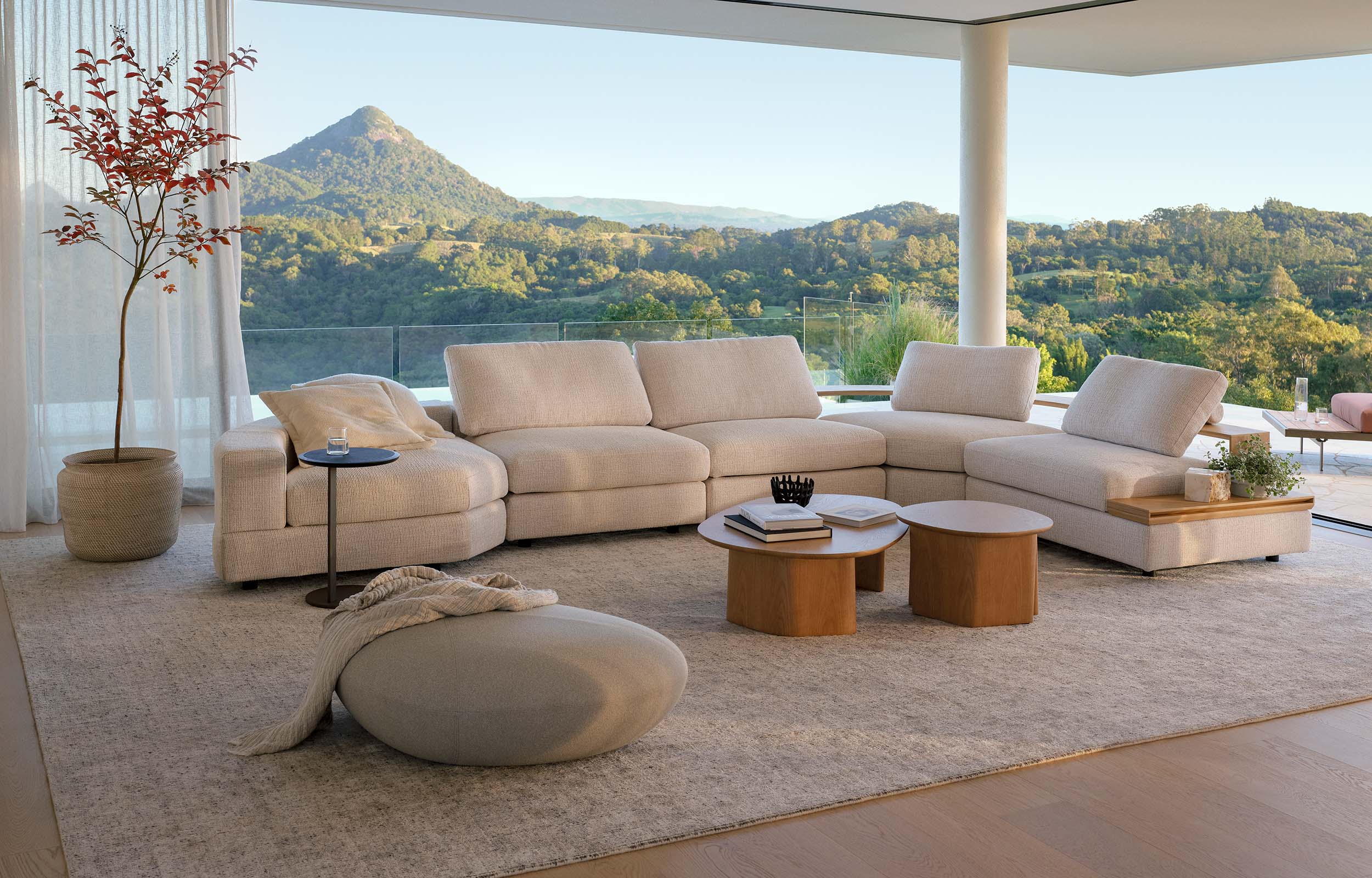Jasper Curve Sofa 5-Seater with Chaise Jasper Curve Sofa 5-Seater with Chaise