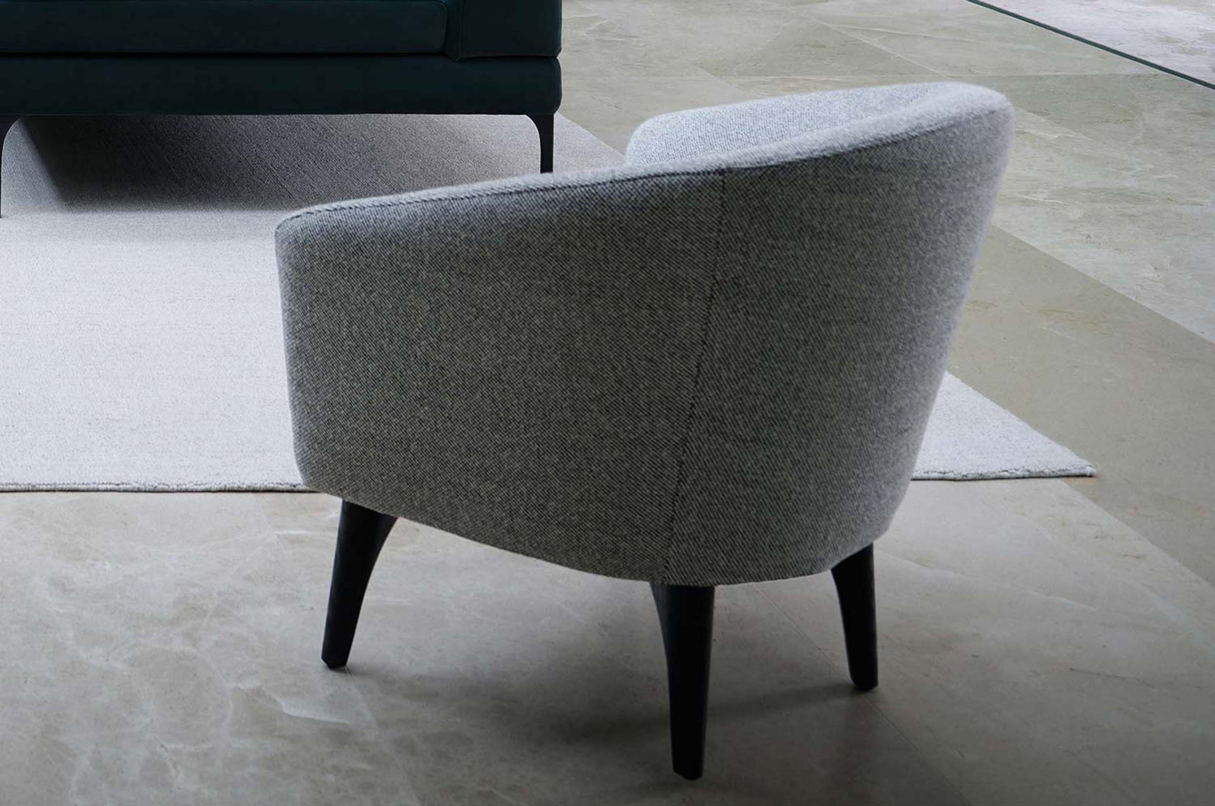 King Boulevard Armchair Curve design King Living
