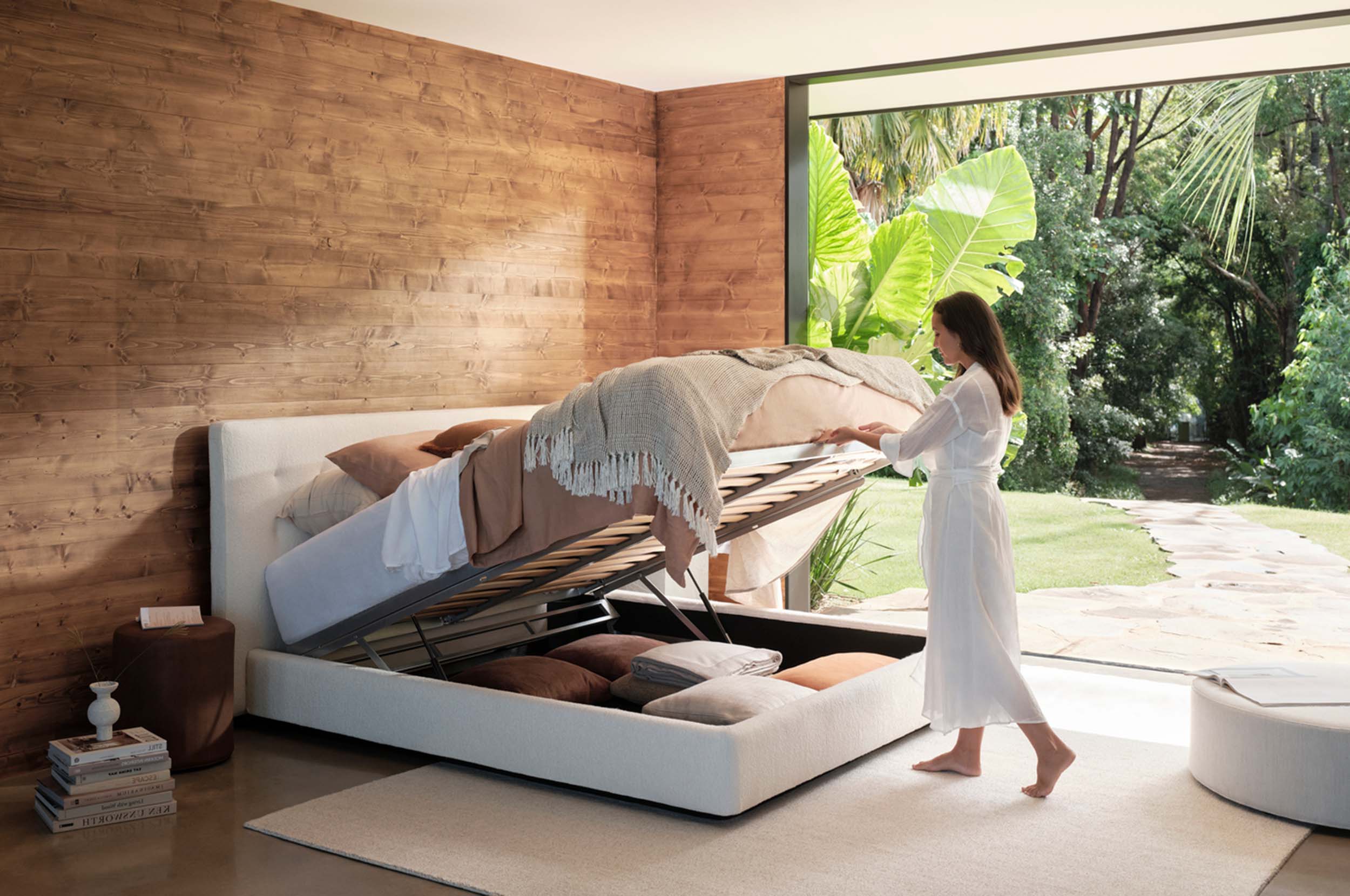 Serenade Soft Storage Bed Storage Bed King Size Bed King Living