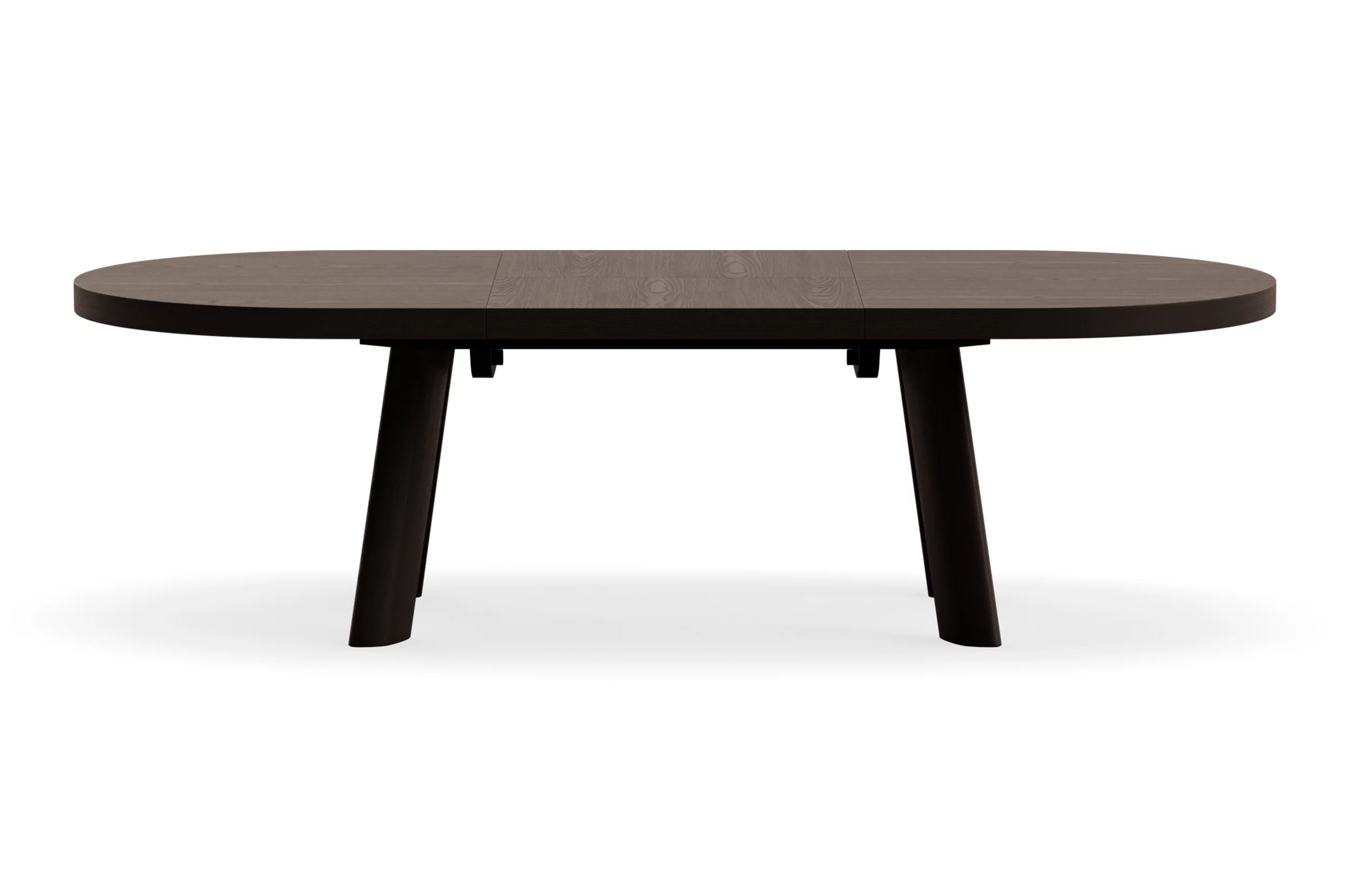 Signature Solid Oak Super Oval Twin Leaf Extending Dining Table 210cm