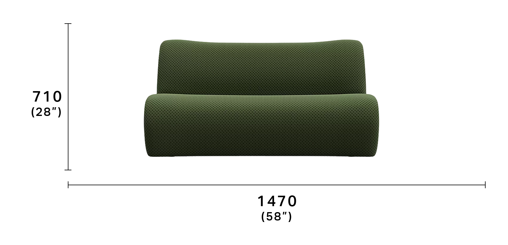 1977 Sofa 2 Seater