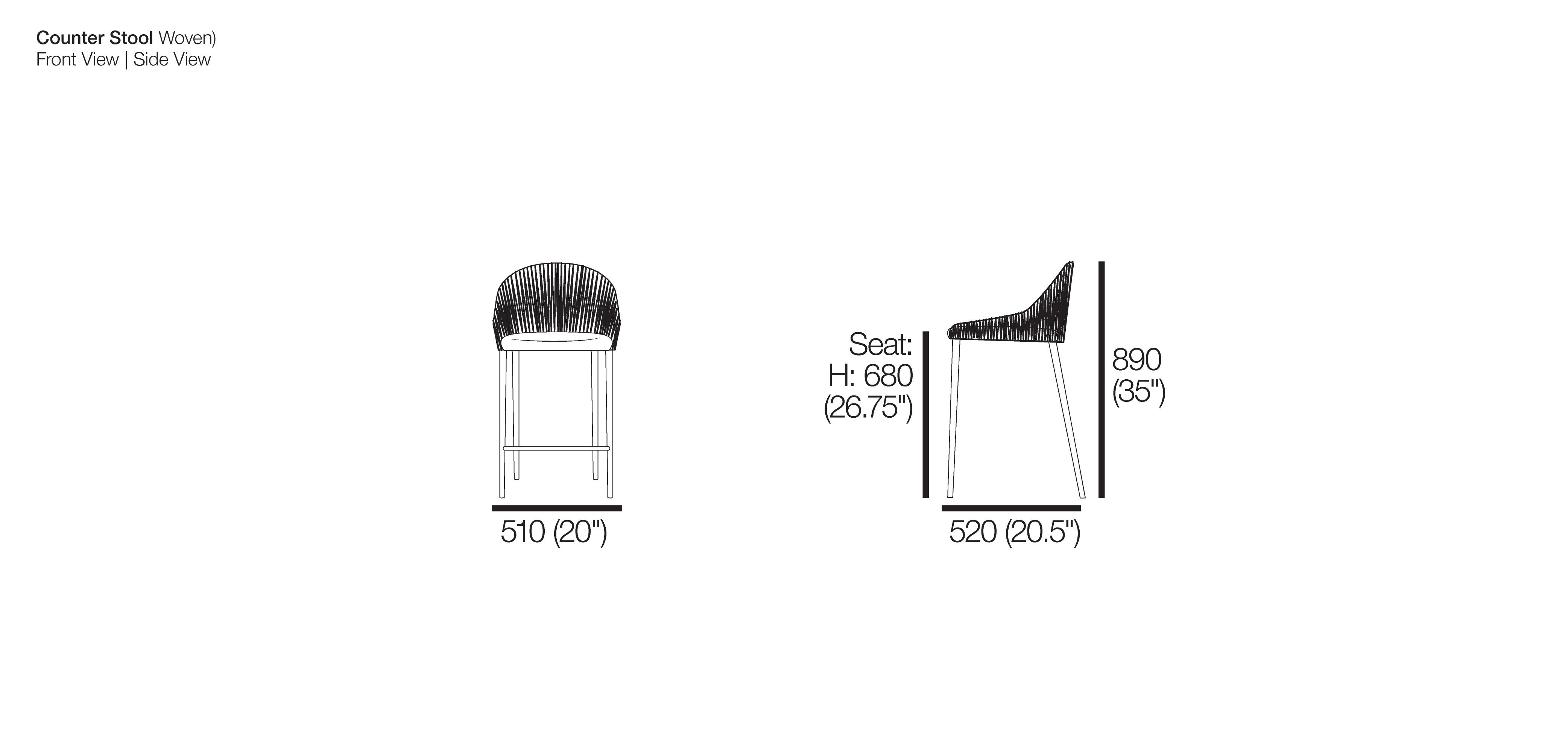 Quay Outdoor Counter Stool King Living