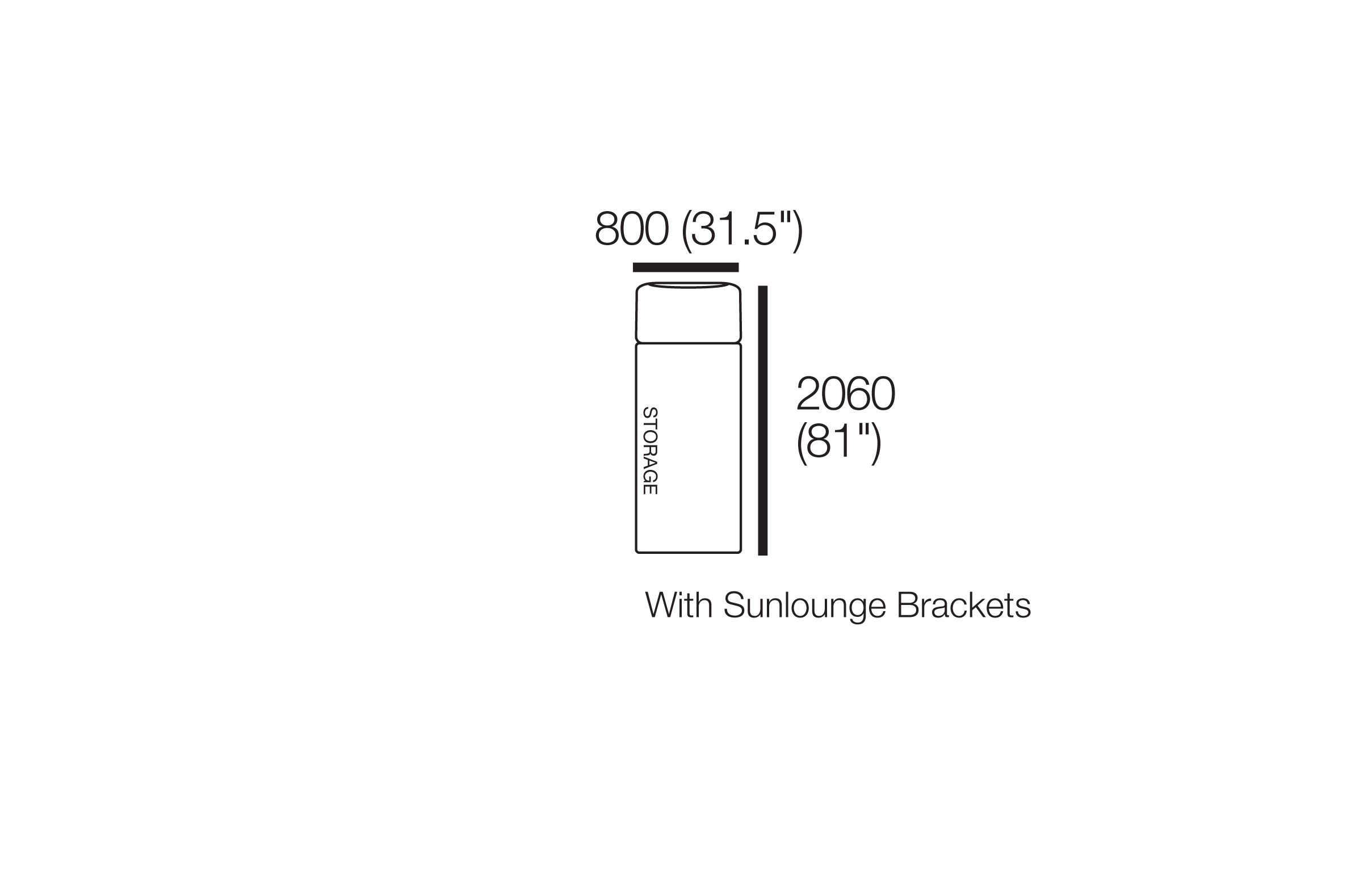 Delta Outdoor 2 Seater Storage King Living