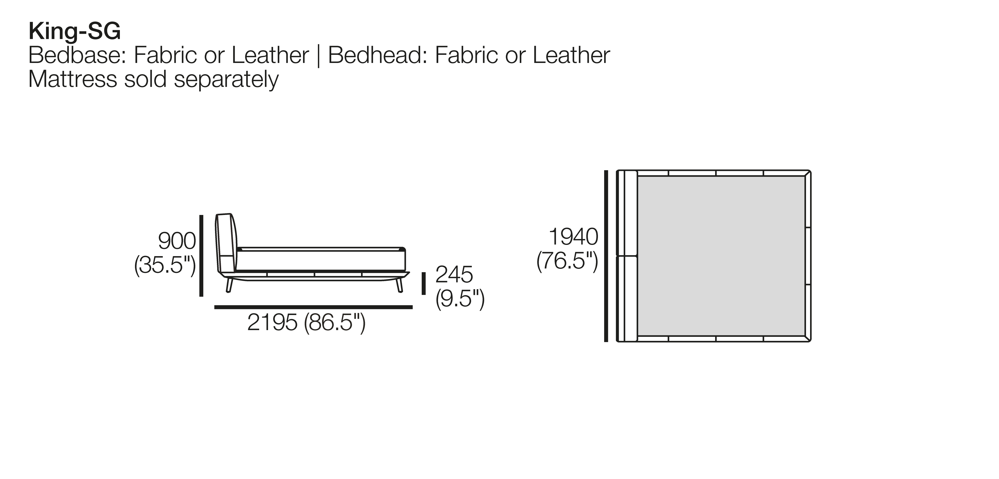 Neo Contemporary Bed King Size Bed Queen Size Bed Double Size Bed