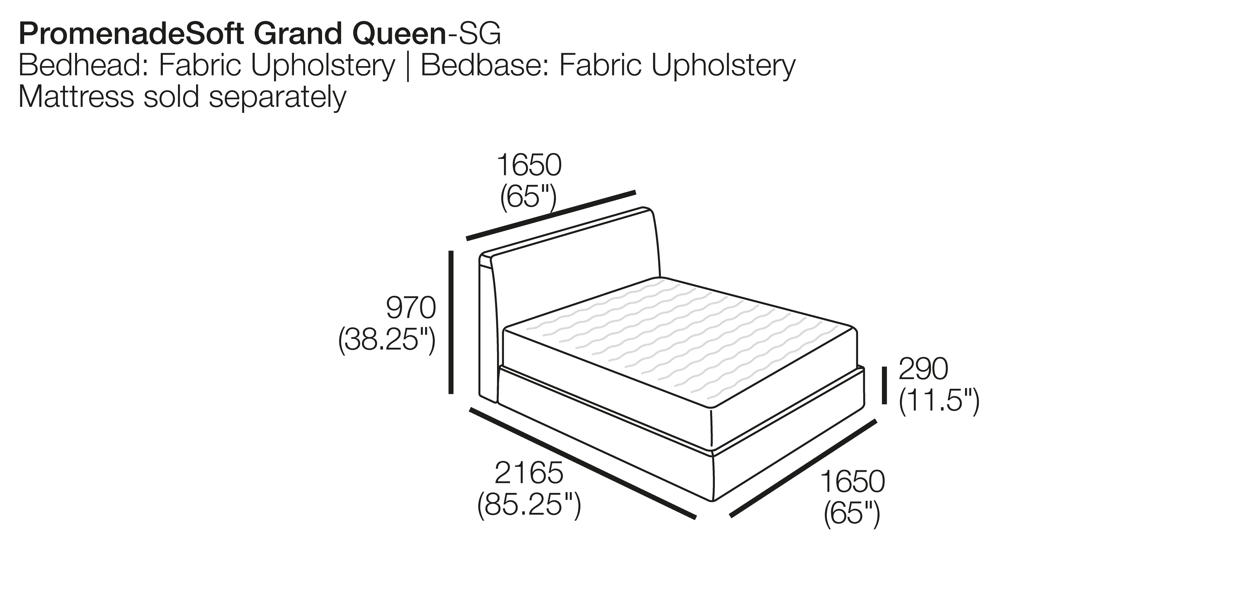 Promenade Storage Bed King Size Bed Queen Size Bed Double Size