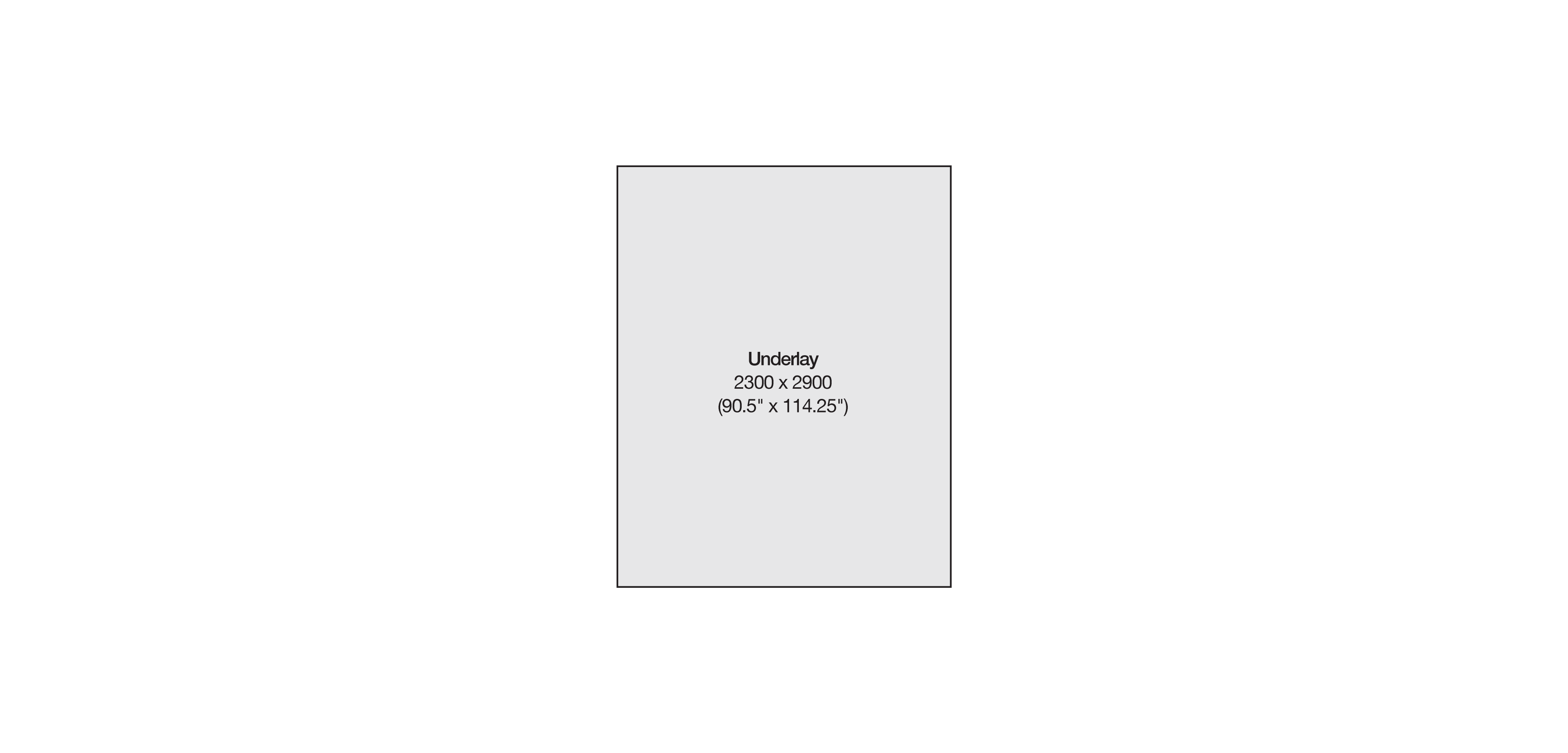 Rug Underlay 260x350cm King Living